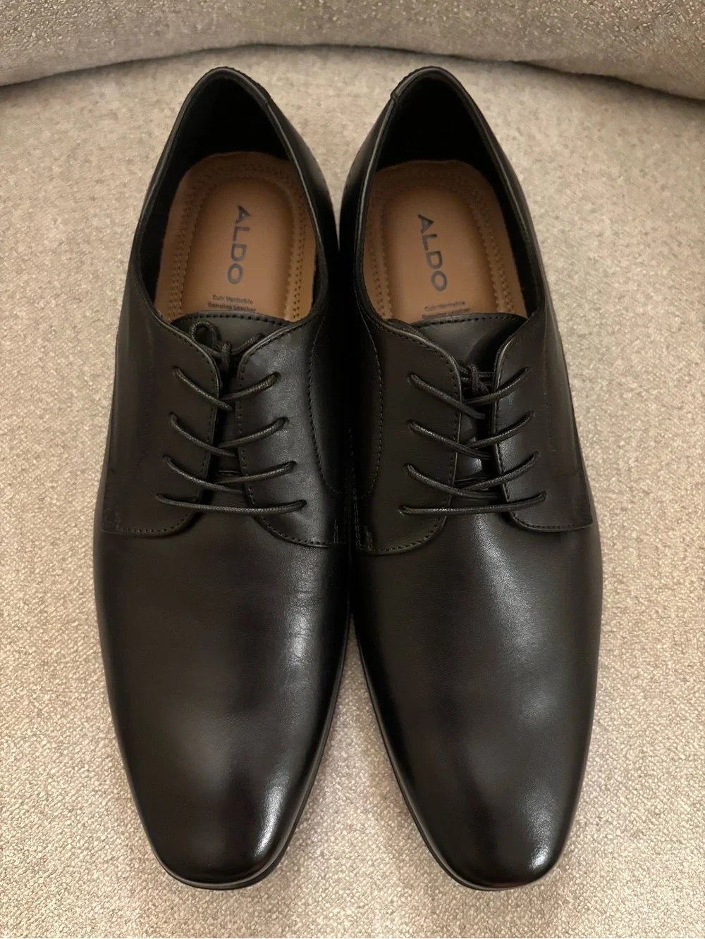 Men's Aldo Nelsen Leather Dress Shoes Oxfords Size 7.5